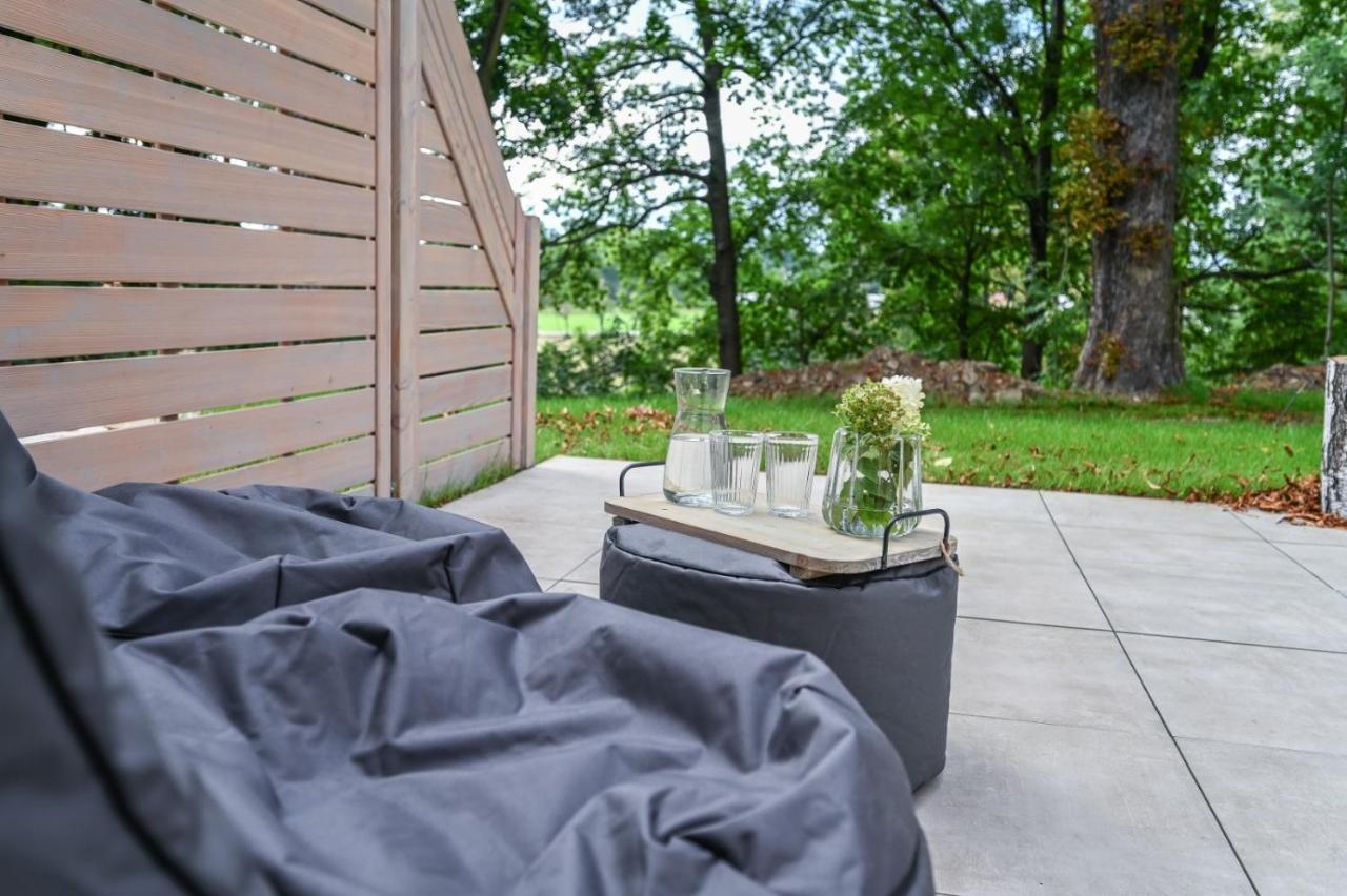 Farmhouse Eckartsberg Im Zittauer Gebirge - Gemuetliche Und Moderne Ferienwohnungen Mit Terrasse Exterior foto